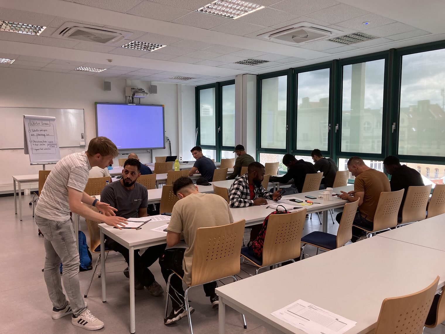 Sprachförderung Deutsch, Azubi Akademie, Ausbildung